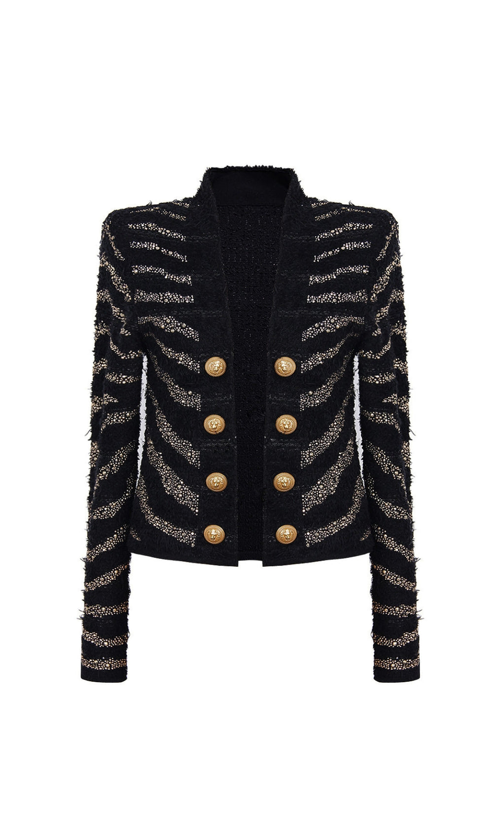 Button Knitted Blazer