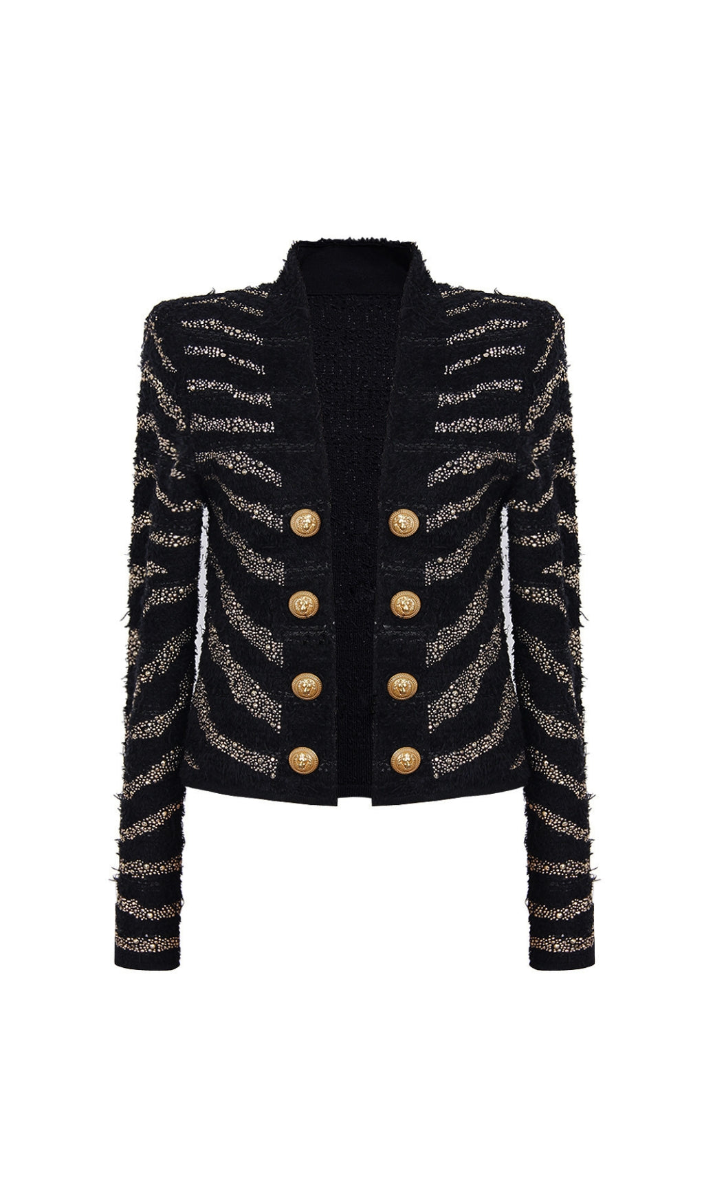 Button Knitted Blazer