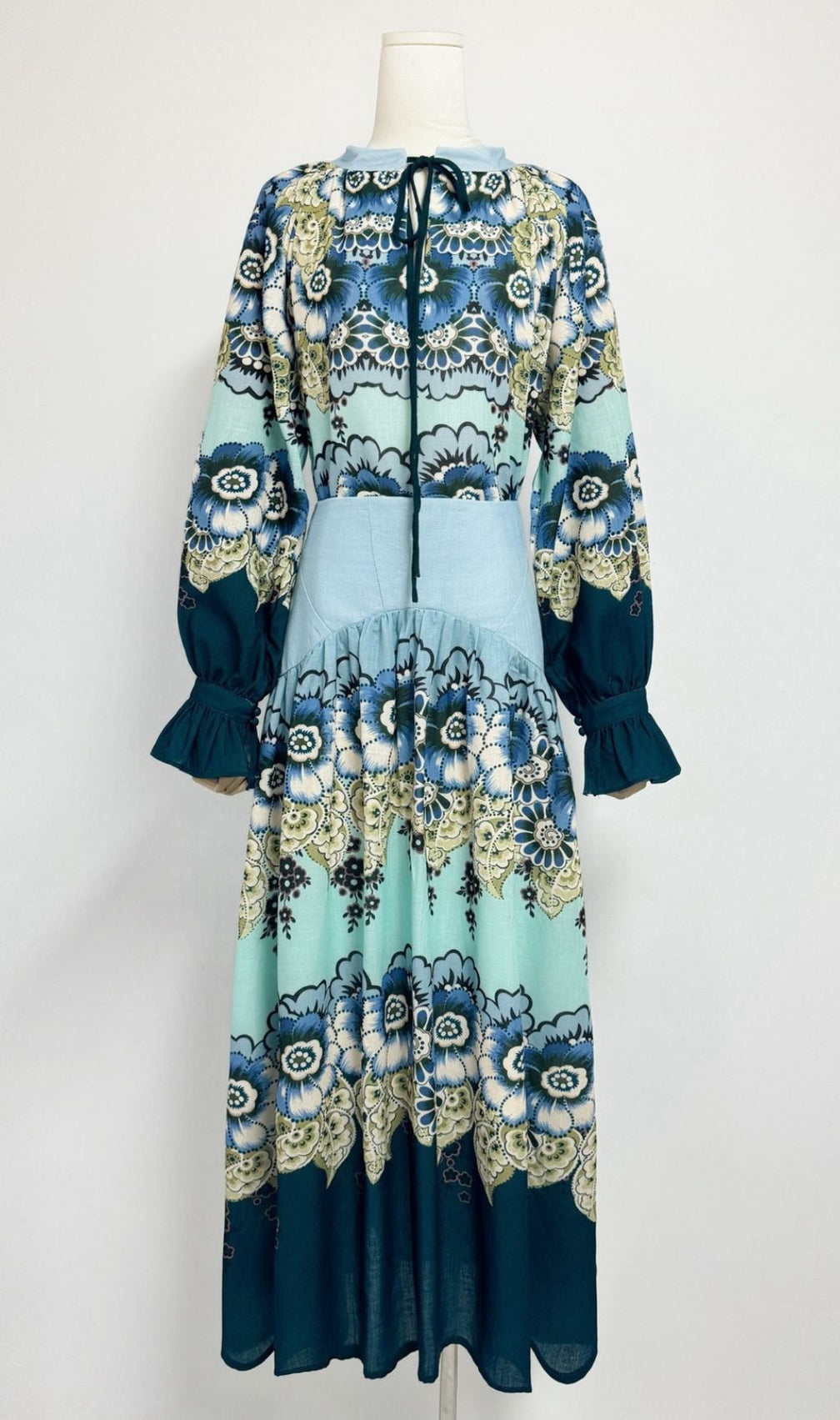 Farica Flower Printed Two-Piece Set