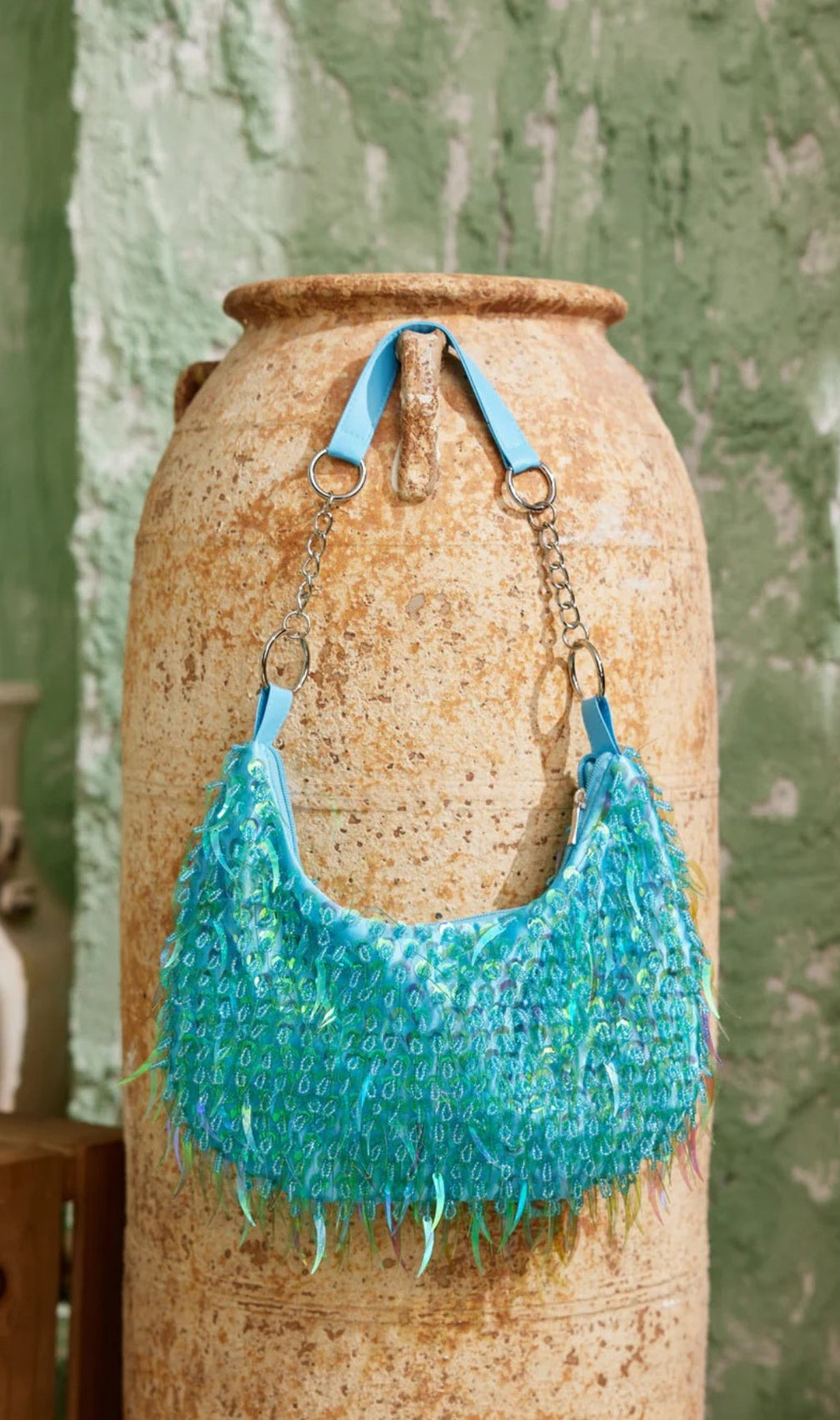 Adila Fringe Embellished Bag