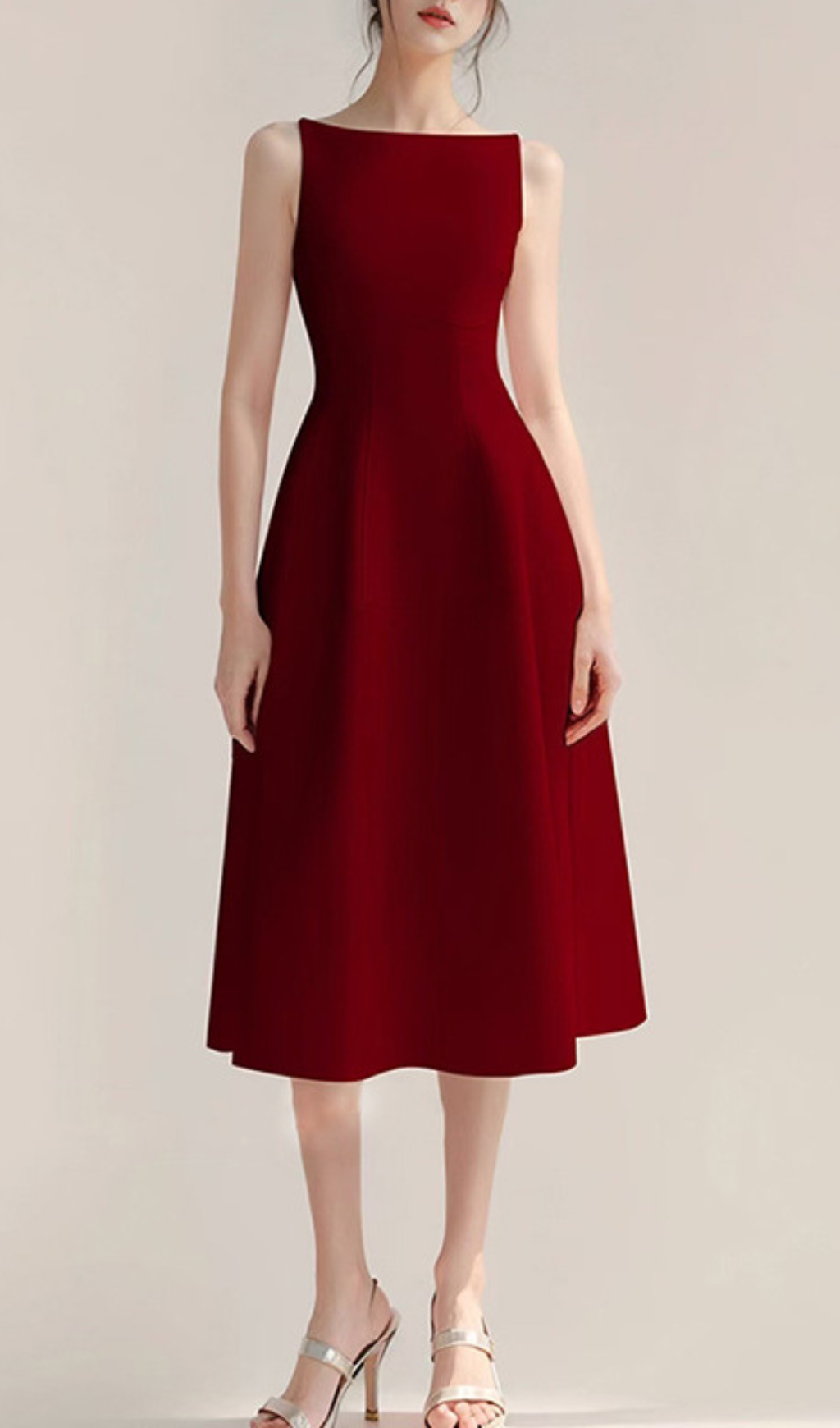 Gavyn Sleeveless Midi Dress