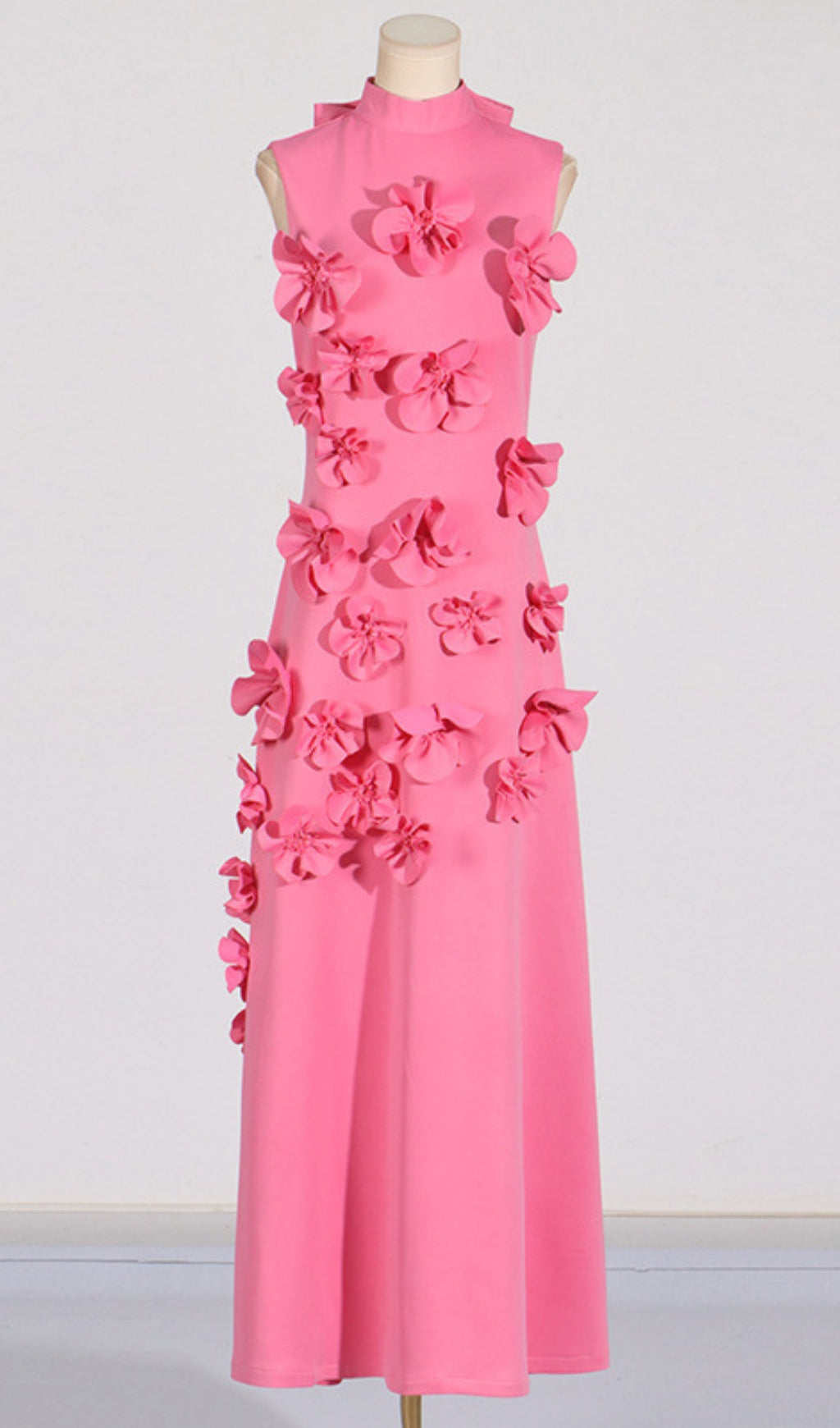 Annona Flower Embellished Maxi Dress