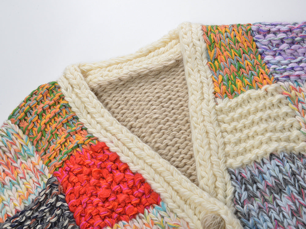 Hurley Block Knit Cardigan