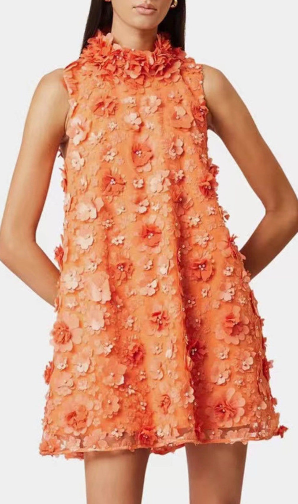 Doane Flower Sleeveless Mini Dress