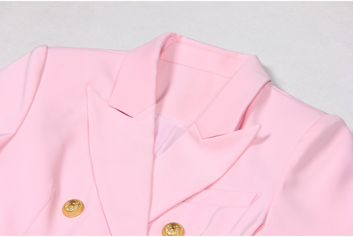 Elske Short Sleeve Blazer Dress