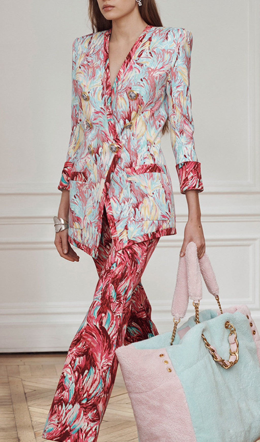 Amidala Print Blazer Set