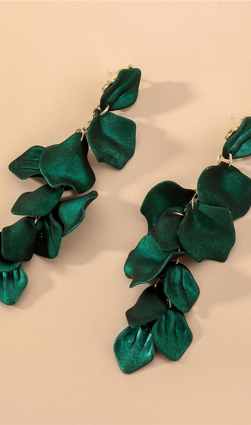 Cora Petal Fringe Earrings