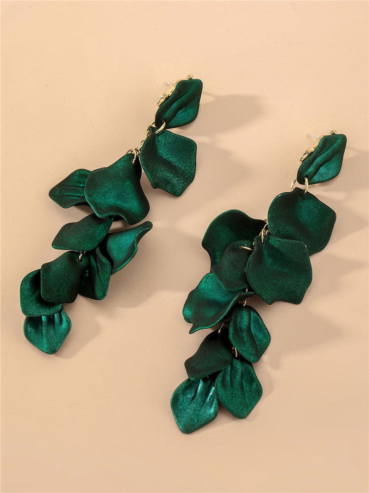 Cora Petal Fringe Earrings