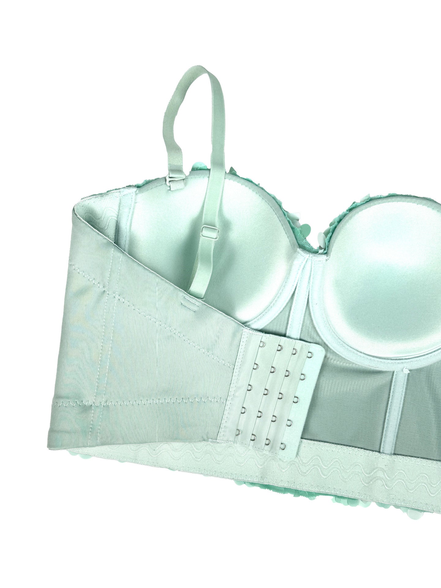 Gitte Sequin Crop Top