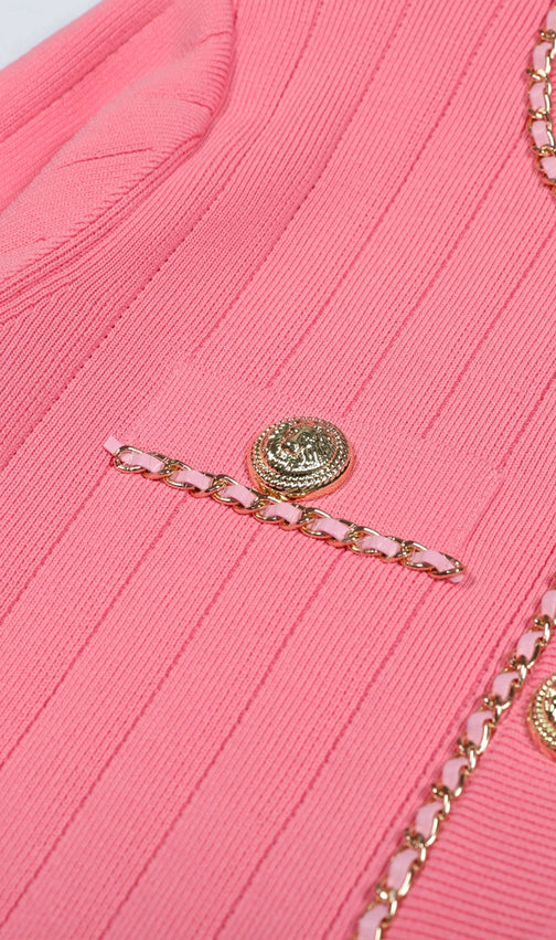 Elsa Long Sleeve Knit Cardigan