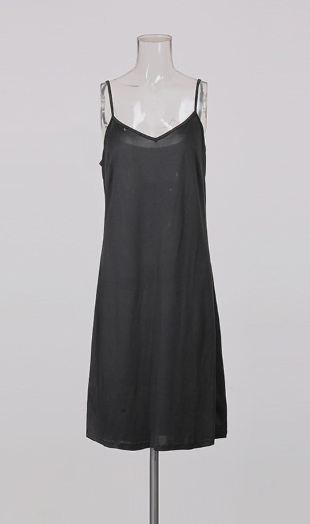 Ivi Black Printed Long Sleeve Midi Dress