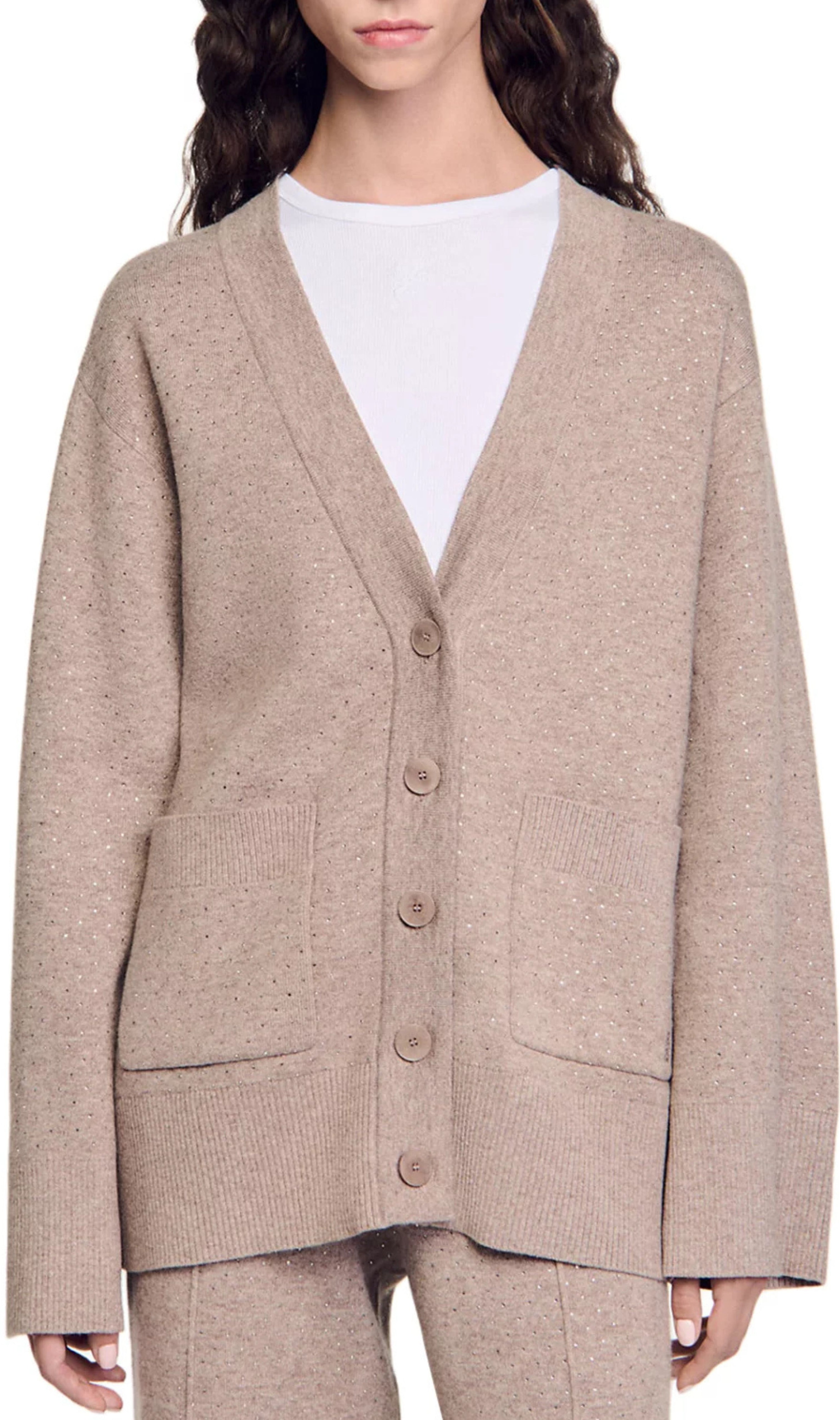 Vaddy Embellished Cardigan
