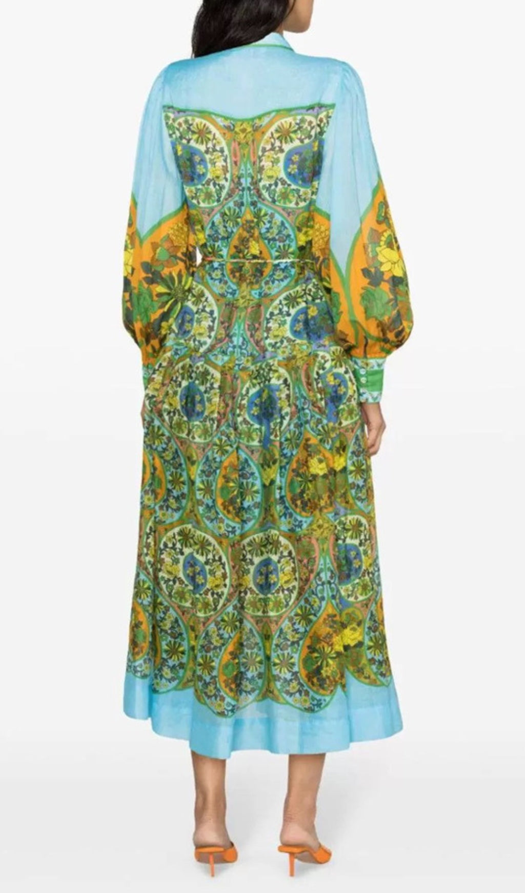 Avatar Printed Midi Dress