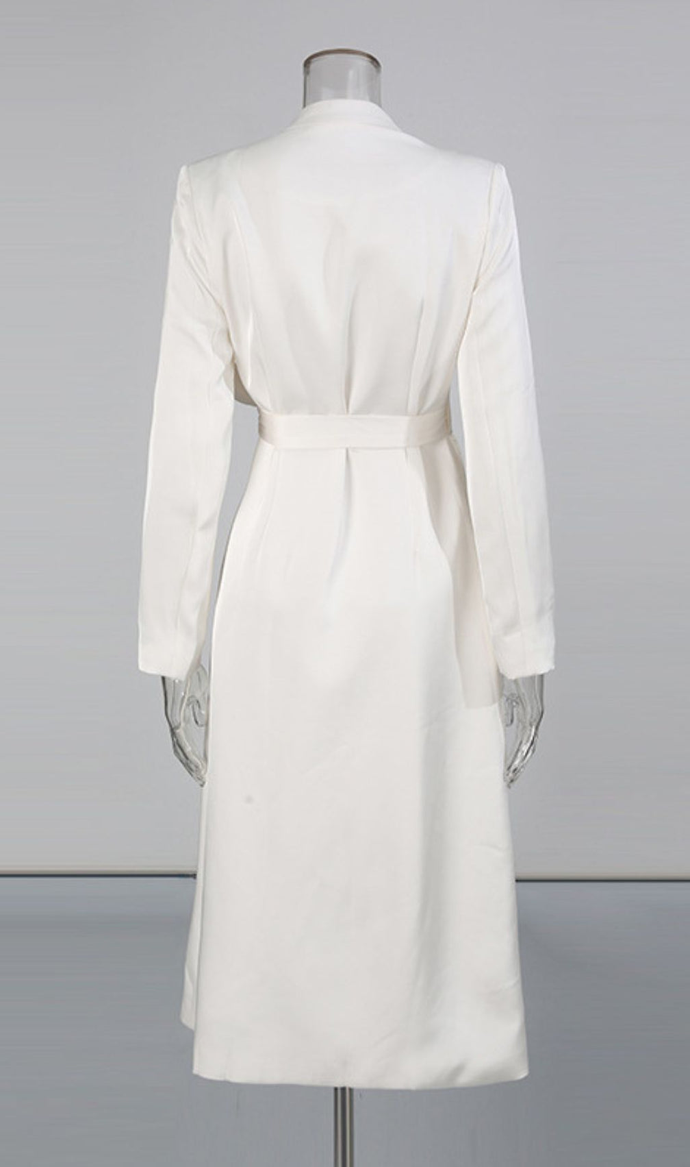 Grannia White Lacing Coat