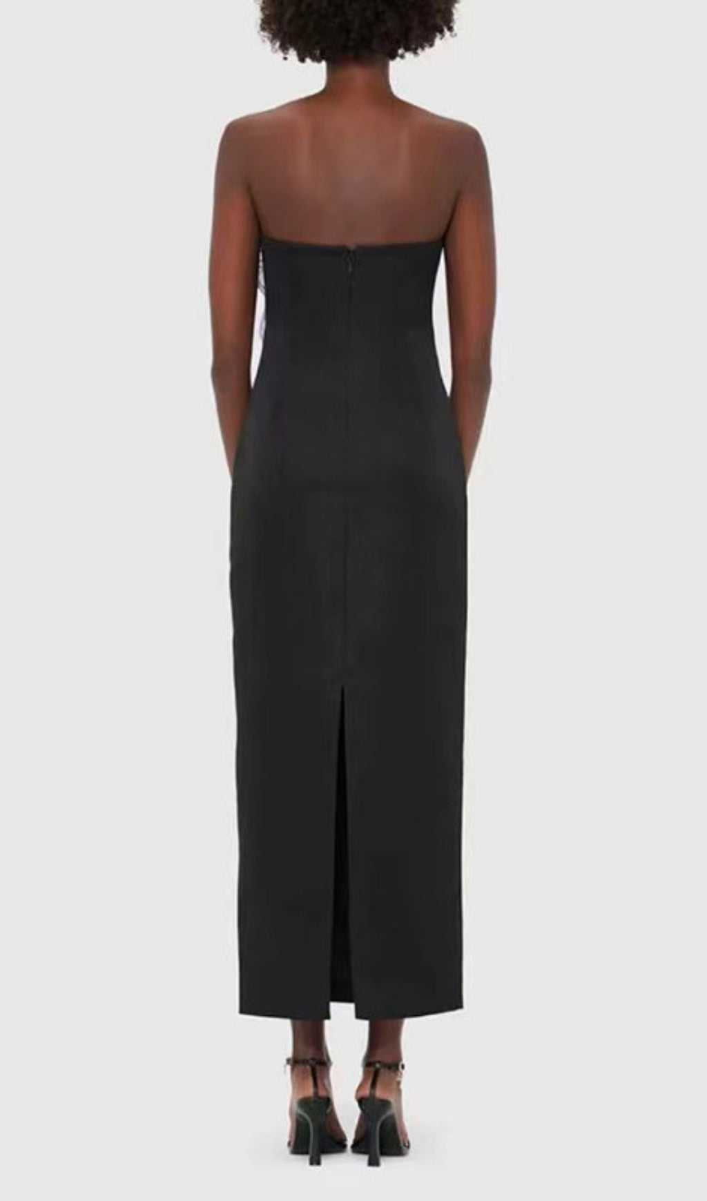 Freddy Strapless Flower Maxi Dress