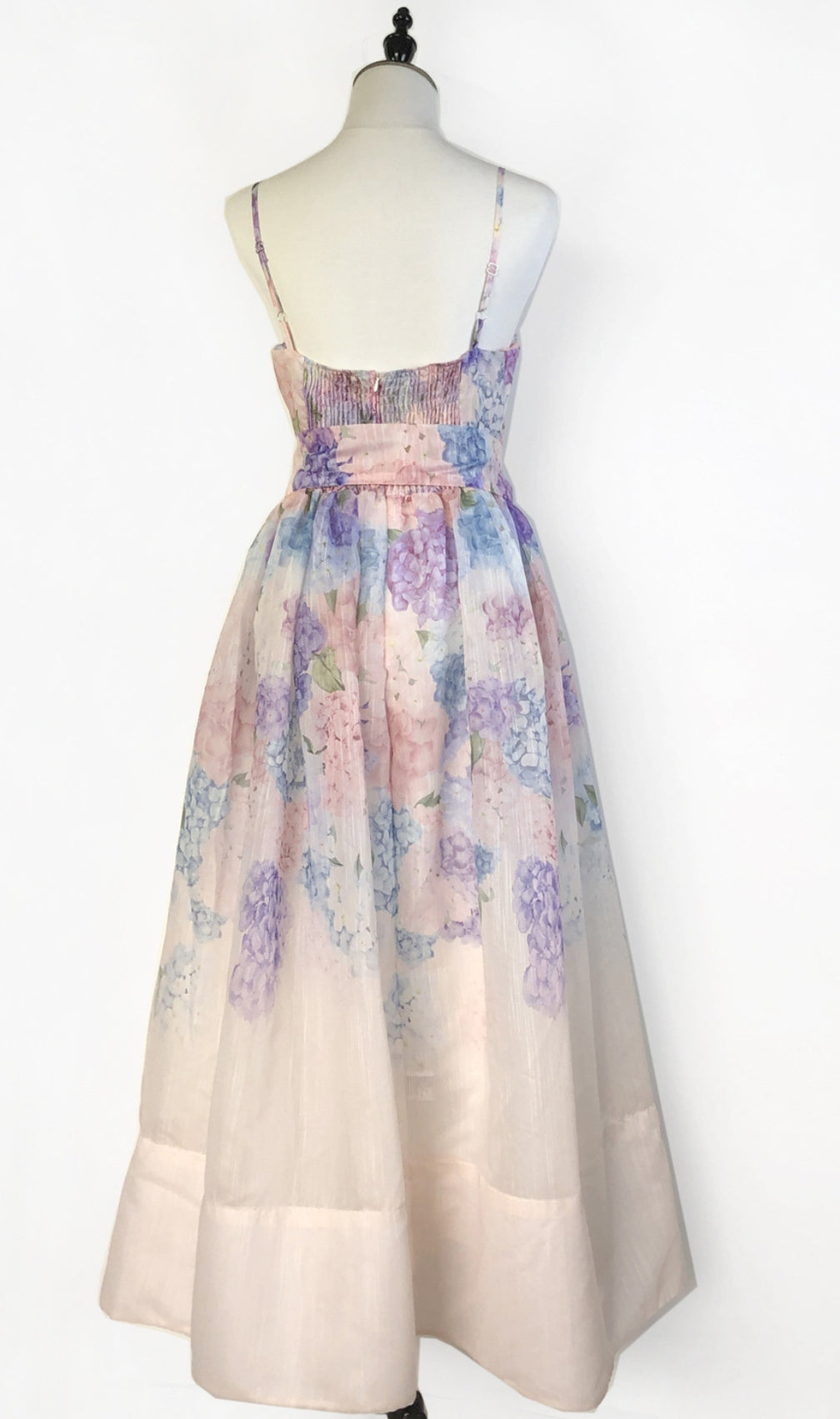 Desirie Floral Corset Midi Dress