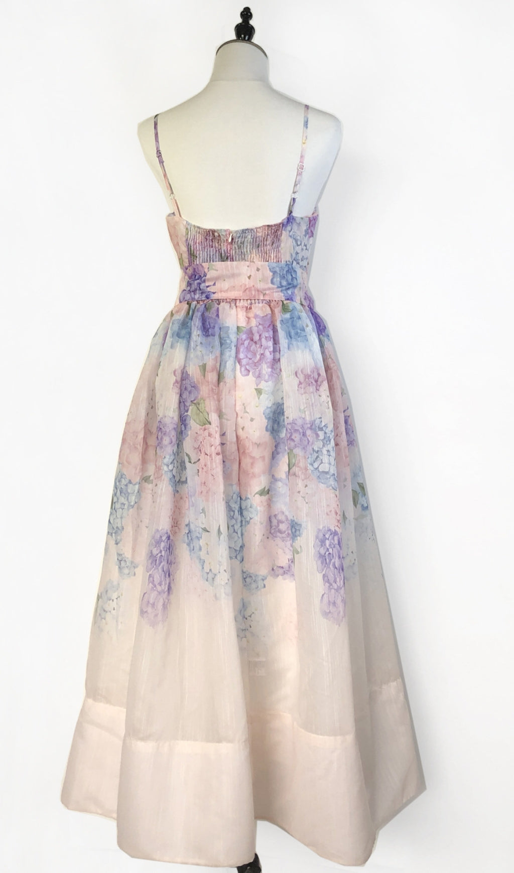 Desirie Floral Corset Midi Dress