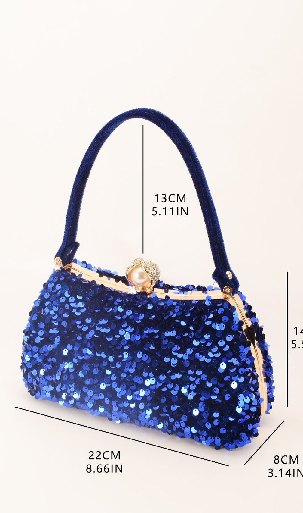 Anahid Sequin Clutch