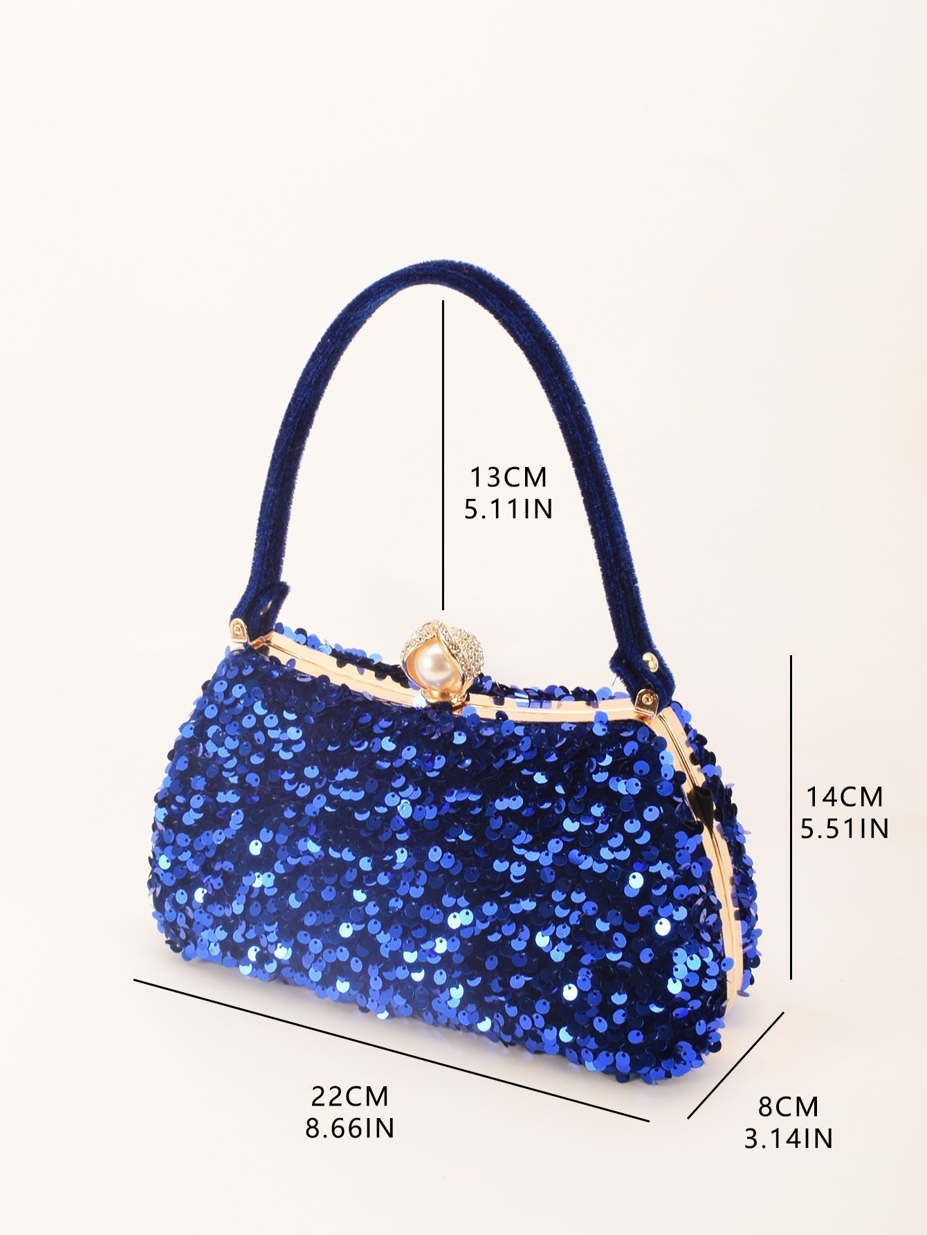 Anahid Sequin Clutch