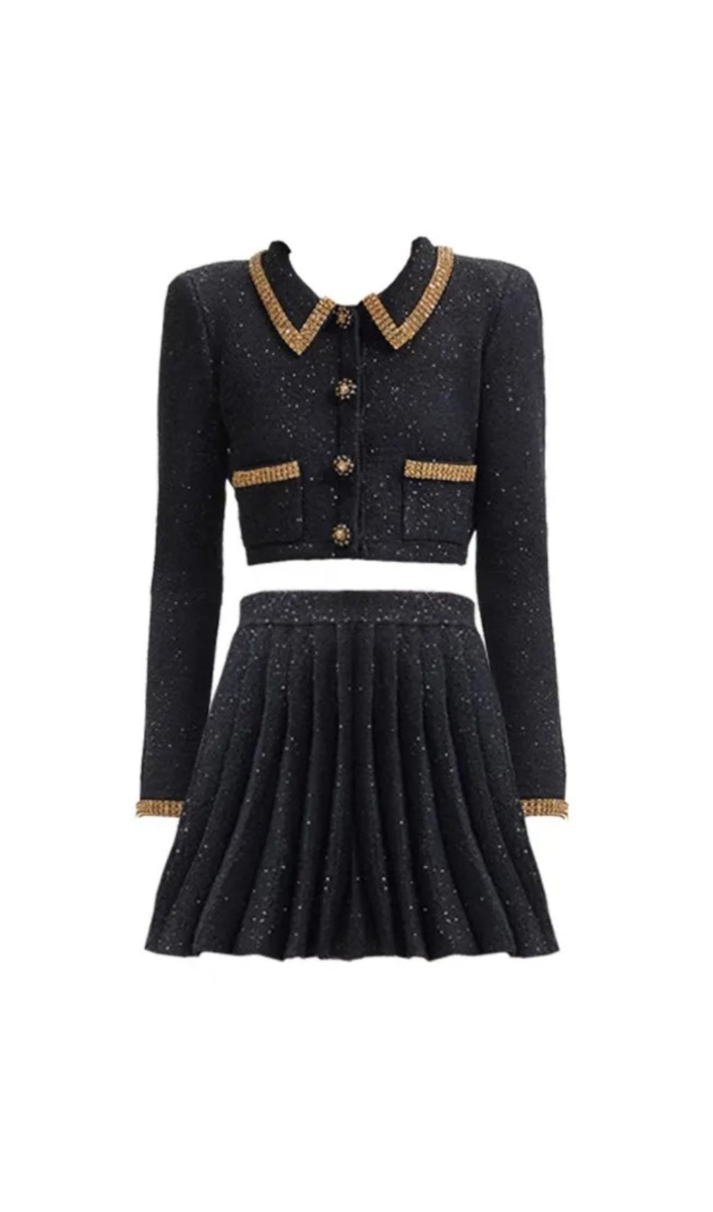 Annabell Knit Skirt Set