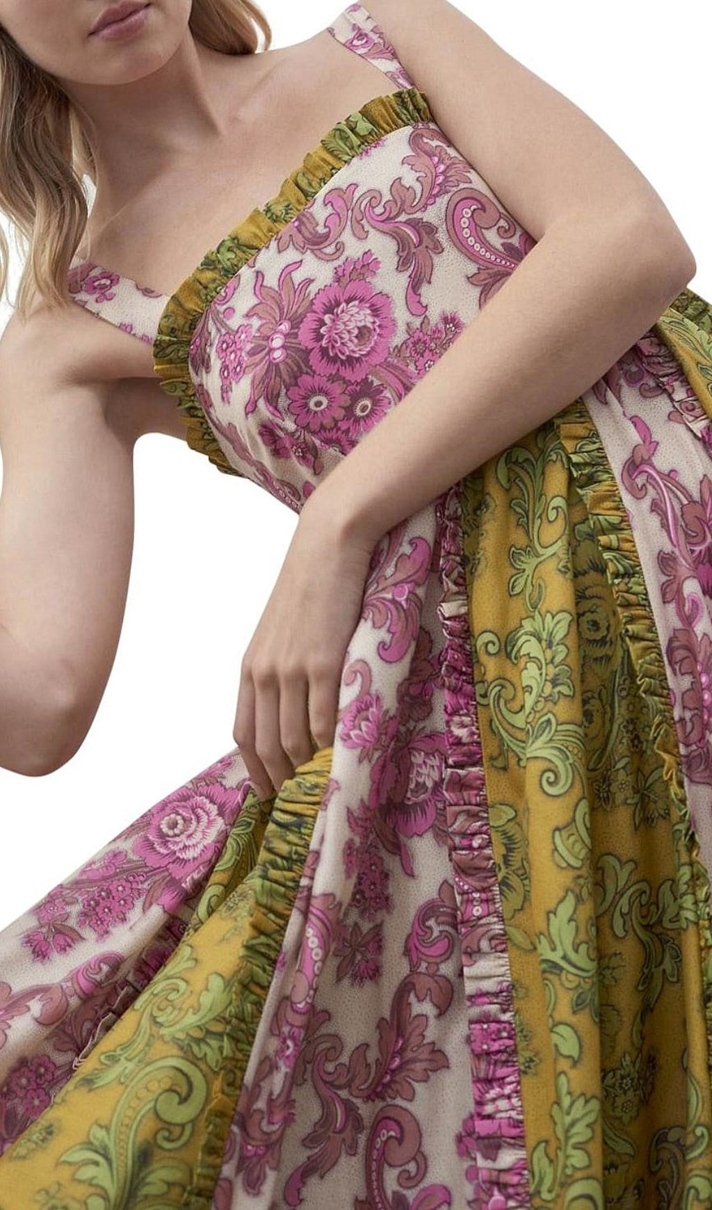 Amia Rosetta Swirl Dress