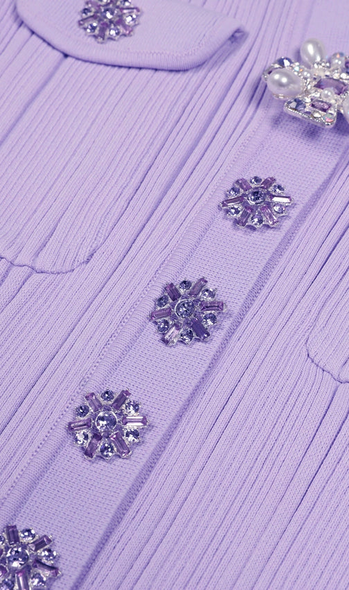 Ernst Lapel Knit Dress