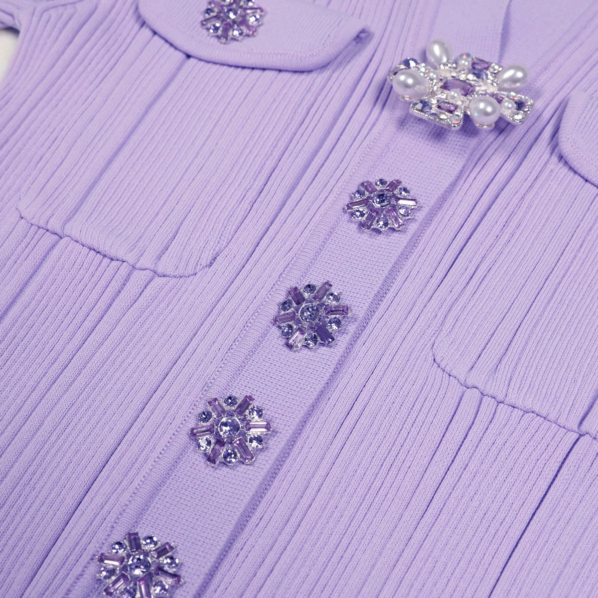 Ernst Lapel Knit Dress