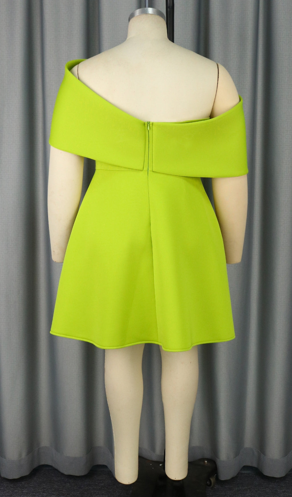 Batya Green Bow Corset Mini Dress