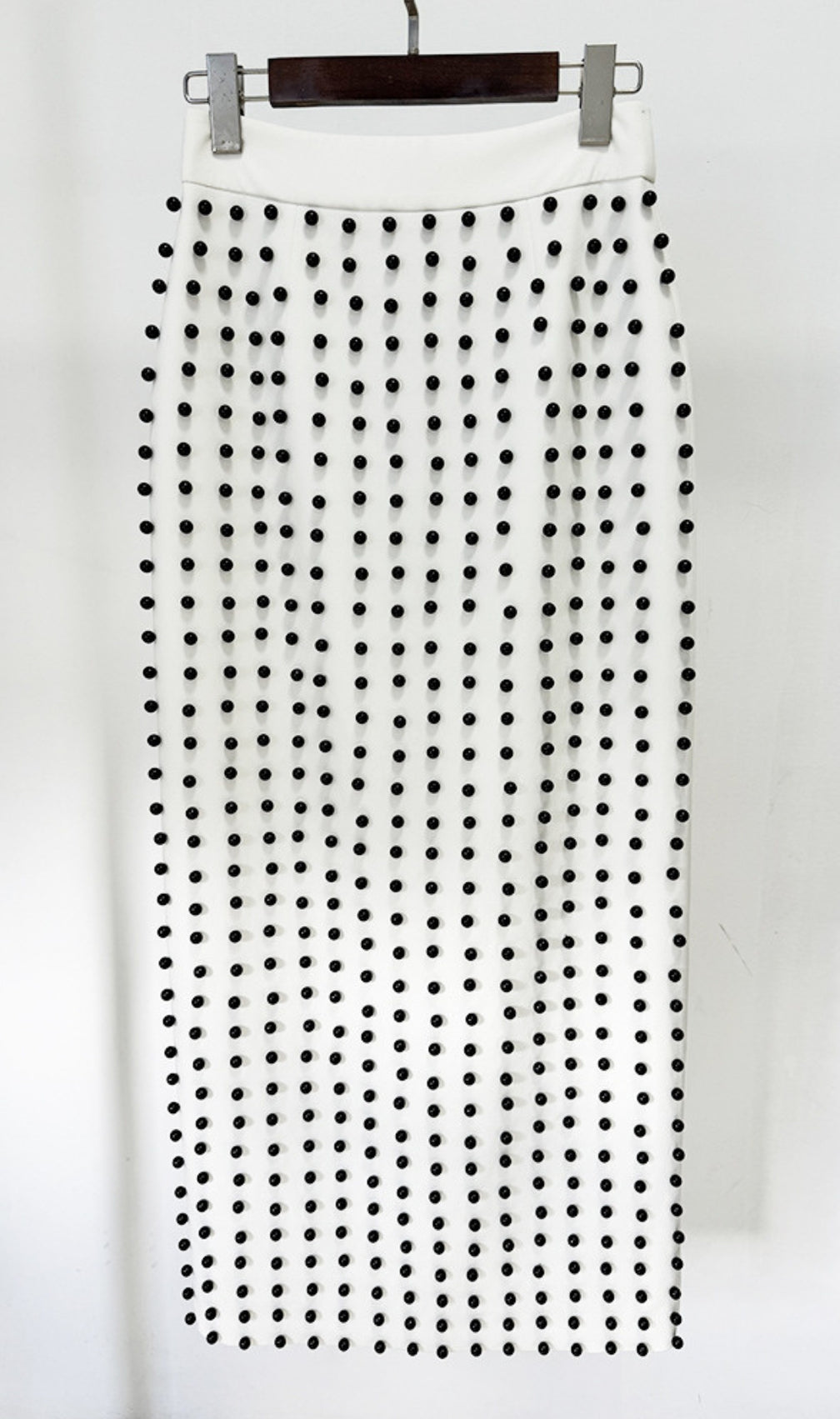 Blane White Bead Two-Piece Set