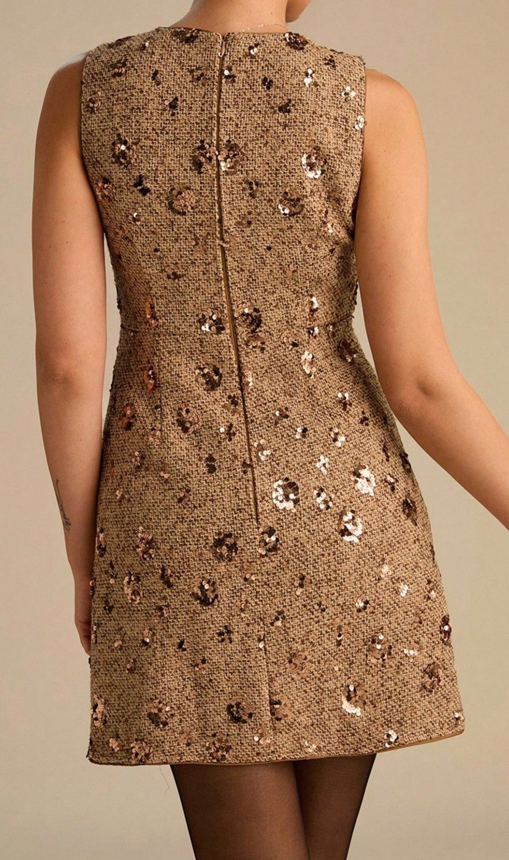 Lanesia Sleeveless Sequin Mini Dress