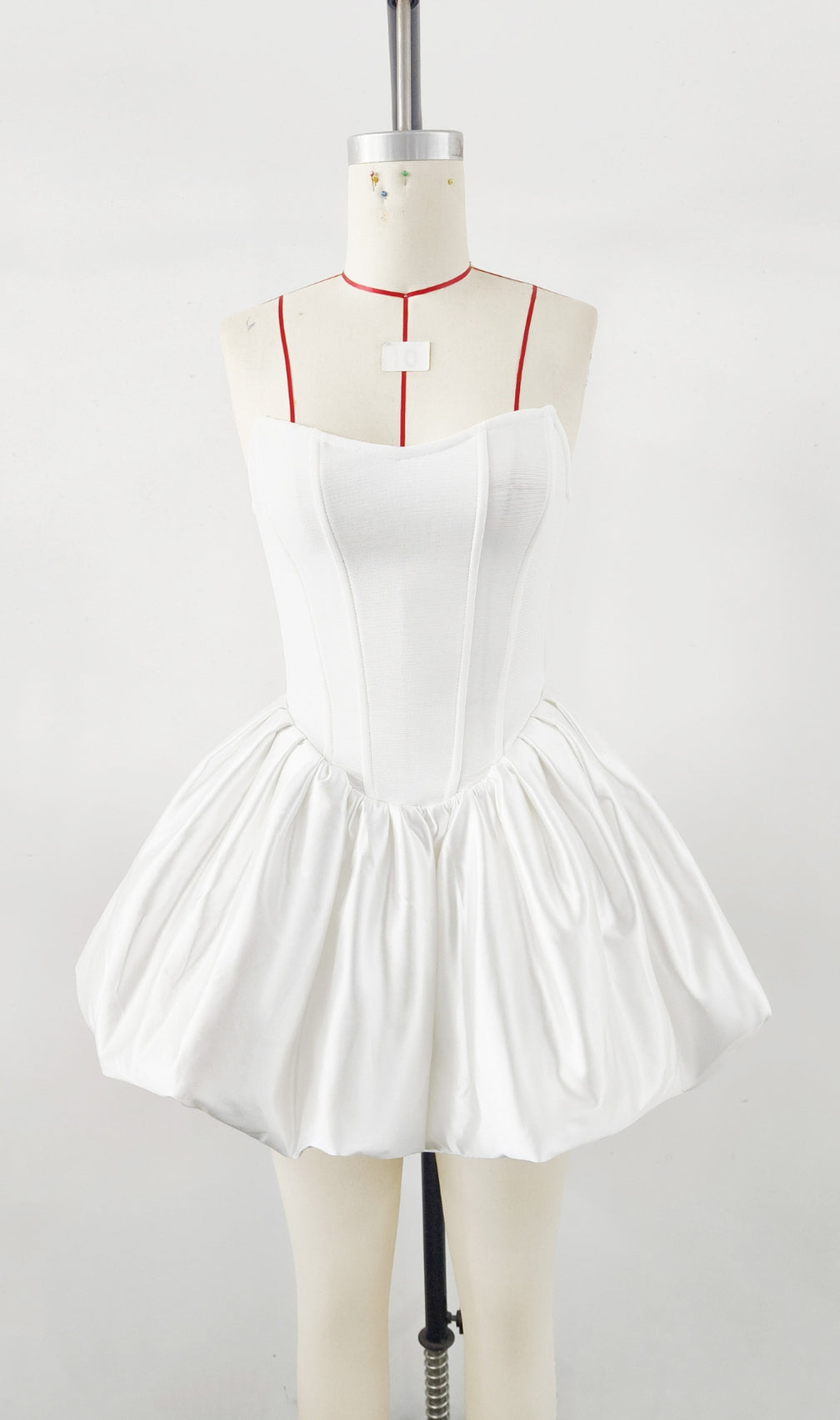 Denequa Strapless Corset Mini Dress