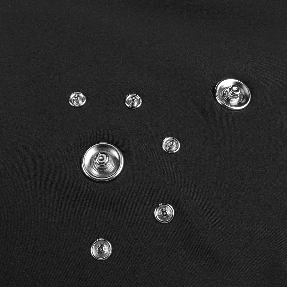 Ishana Black Embellished Maxi Dress - Long Sleeve Formal Gown