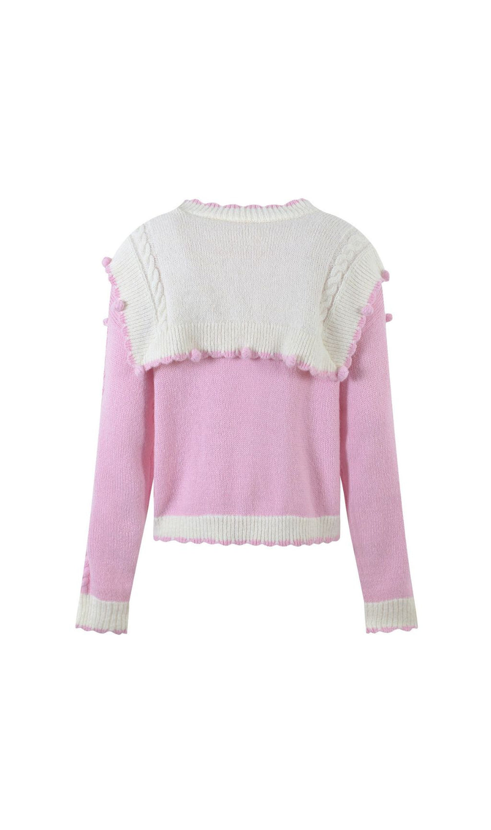 Guta Pink Knitted Cardigan