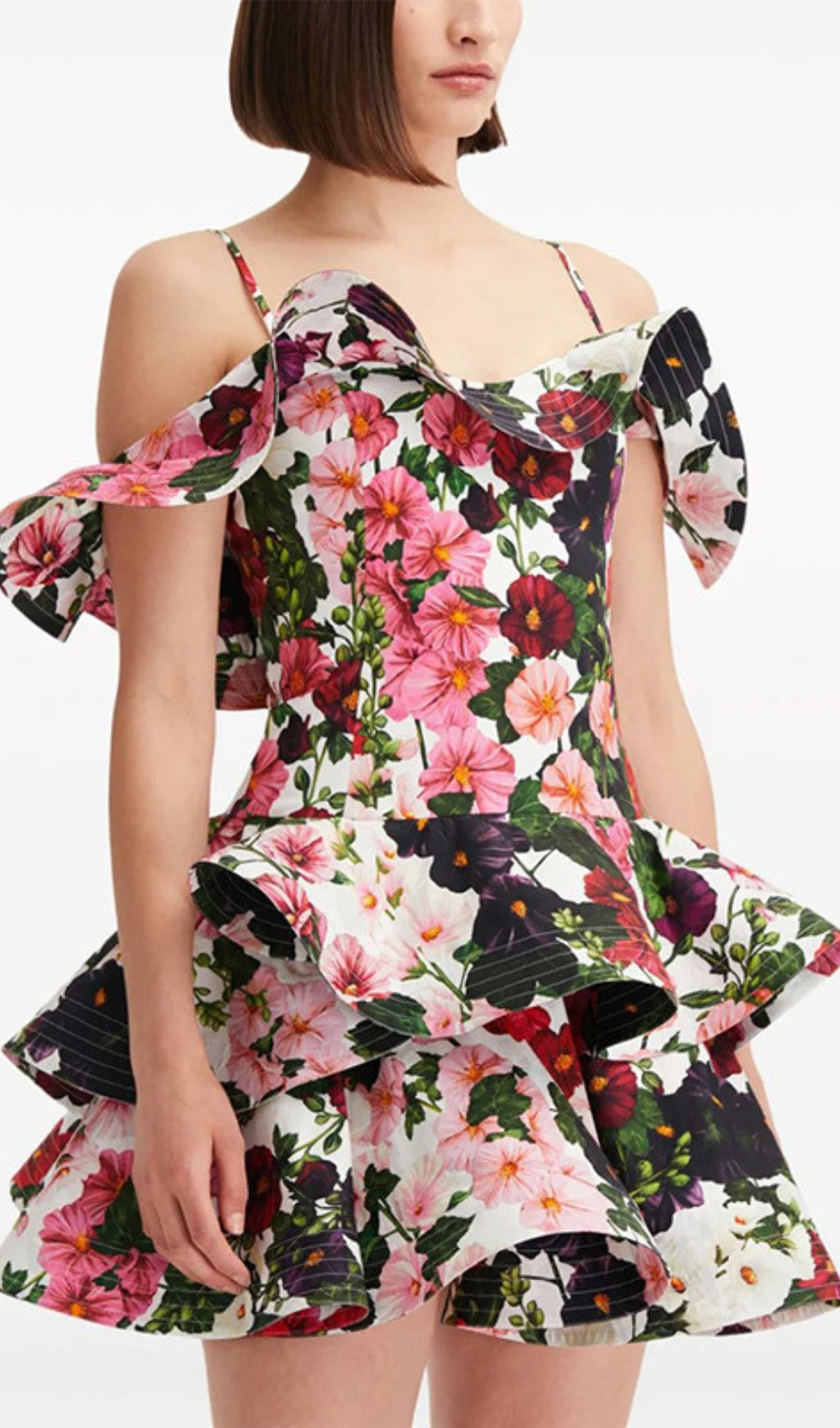 Atala Floral Printed Mini Dress