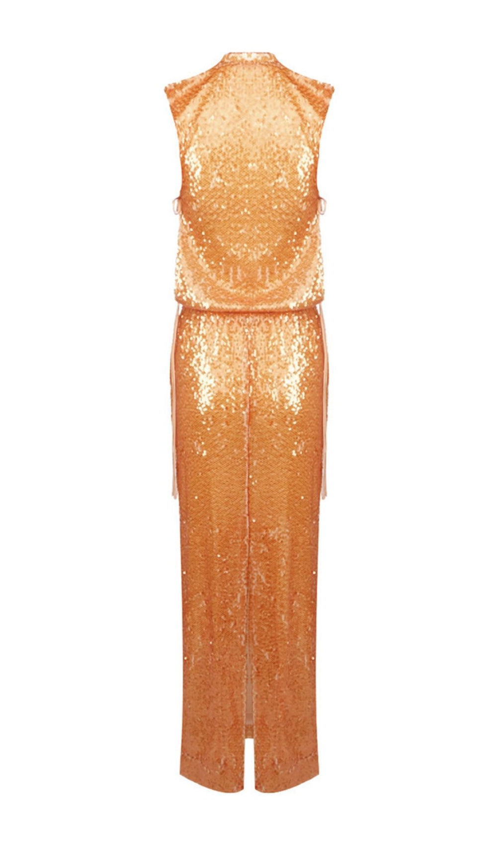 Ingalill Dazzling Sequin Maxi Dress - Glamorous Sleeveless Gown
