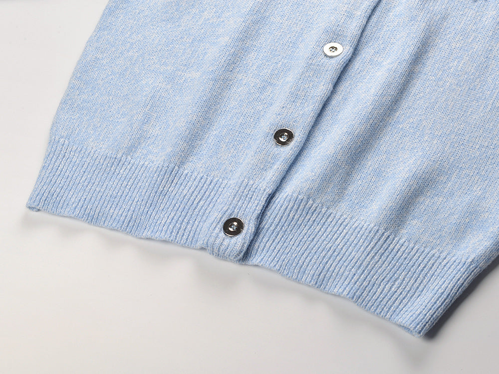 Heron Embellished Knit Cardigan