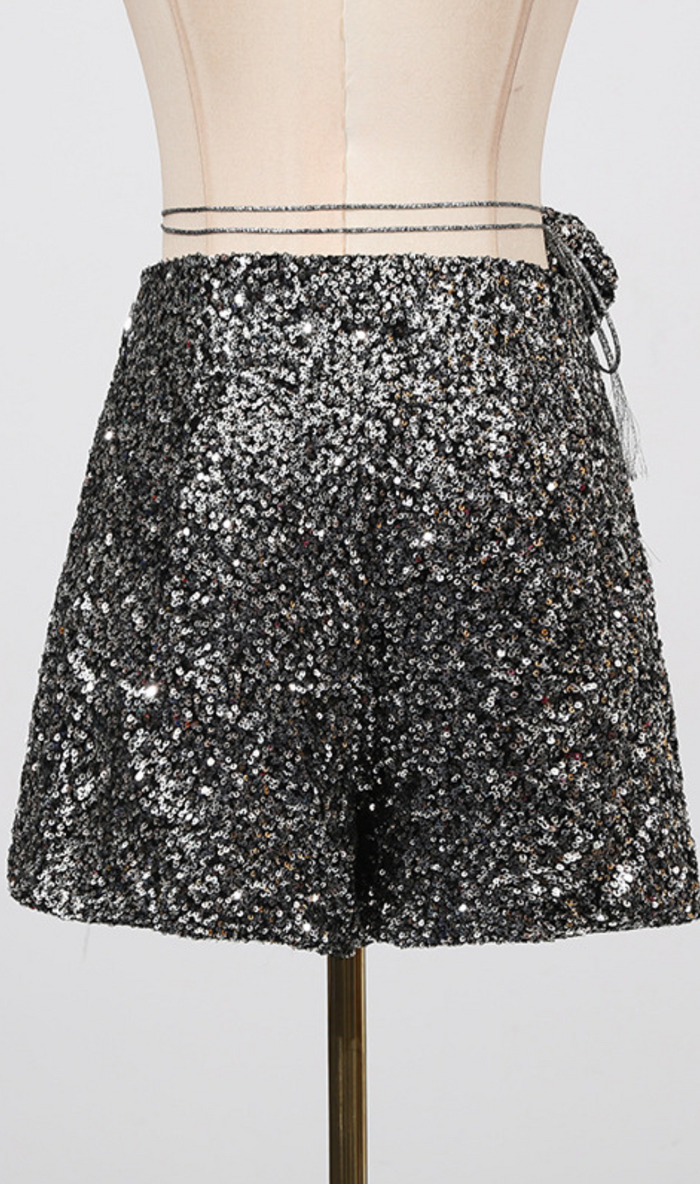 Ginata Sequin Flower Shorts