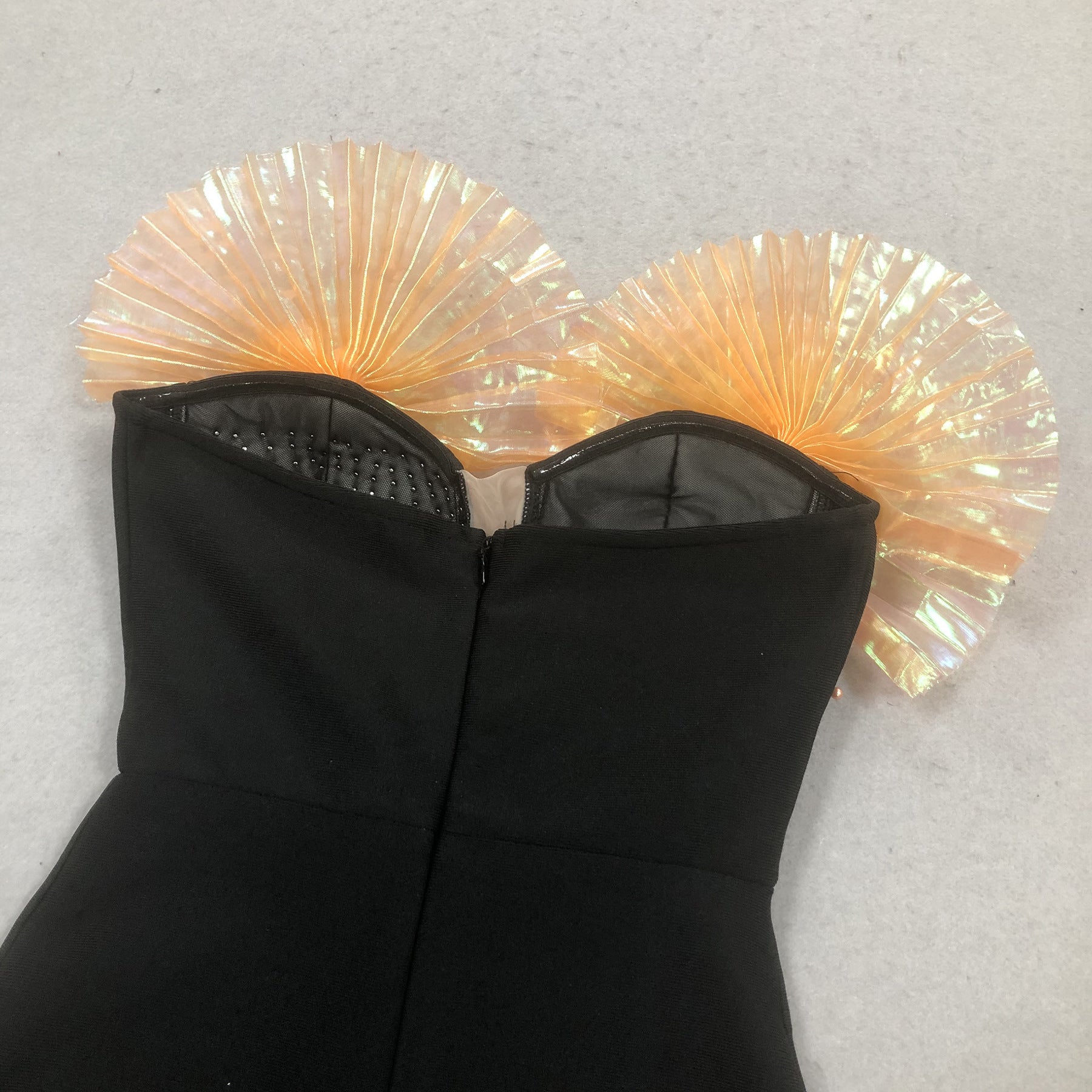 Florida Strapless Beaded Bandage Maxi Dress