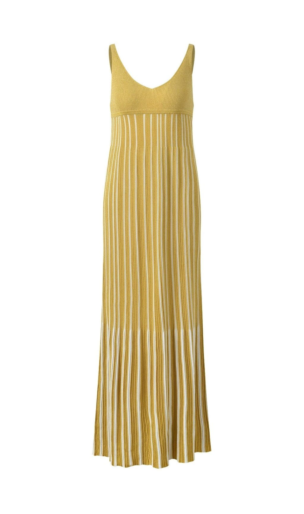 Kensey Striped Strappy Knit Maxi Dress - Effortless Summer Elegance