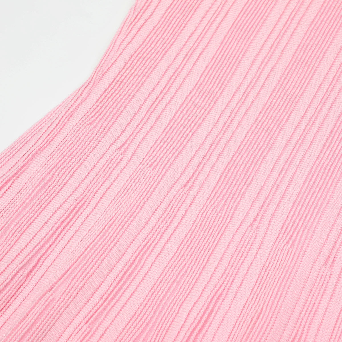 Kiandra Pink Sleeveless Ribbed Knit Maxi Dress | Effortless Chic & Comfort
