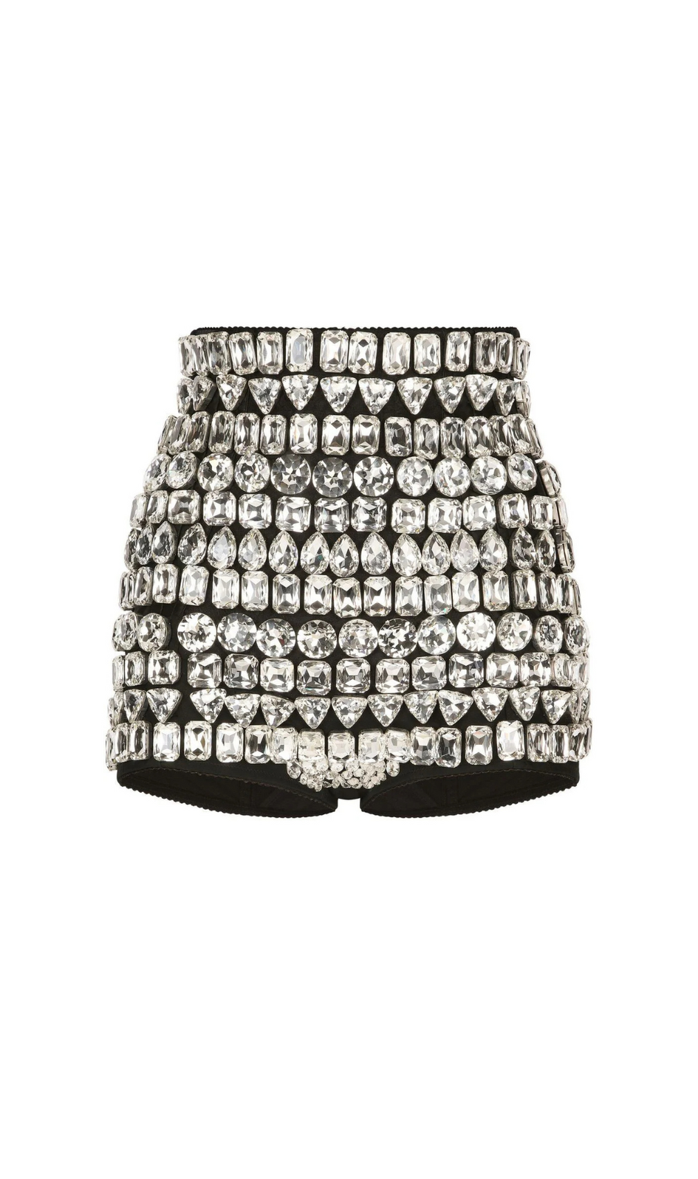Archie High-Waisted Embellished Short
