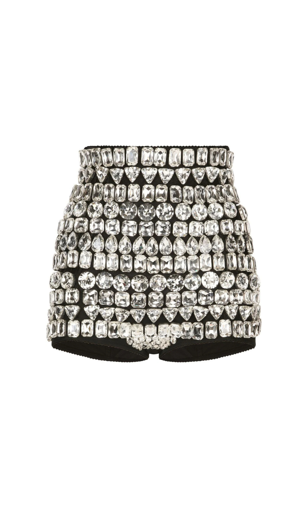 Archie High-Waisted Embellished Short