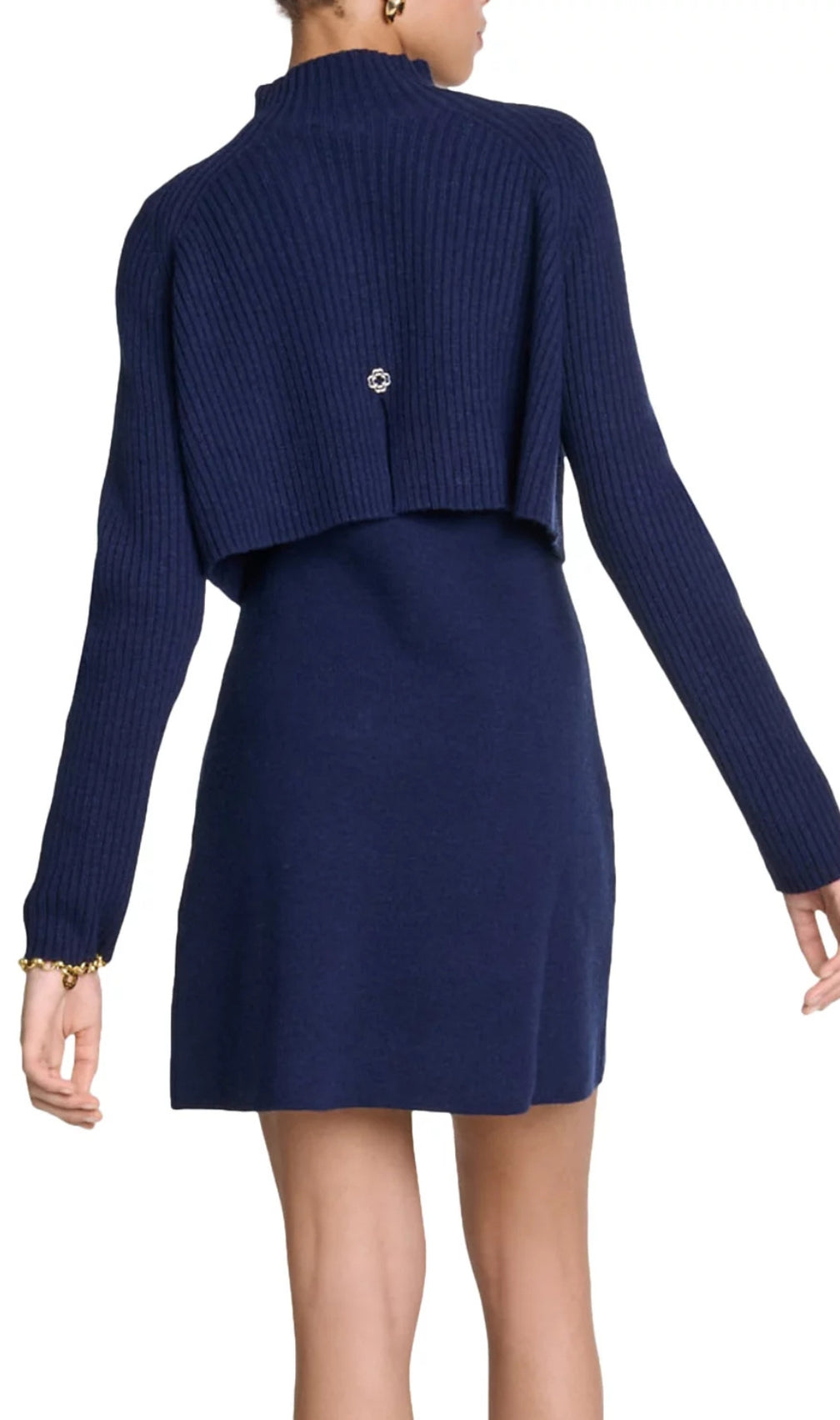 Roquette Layered Knit Mini Dress