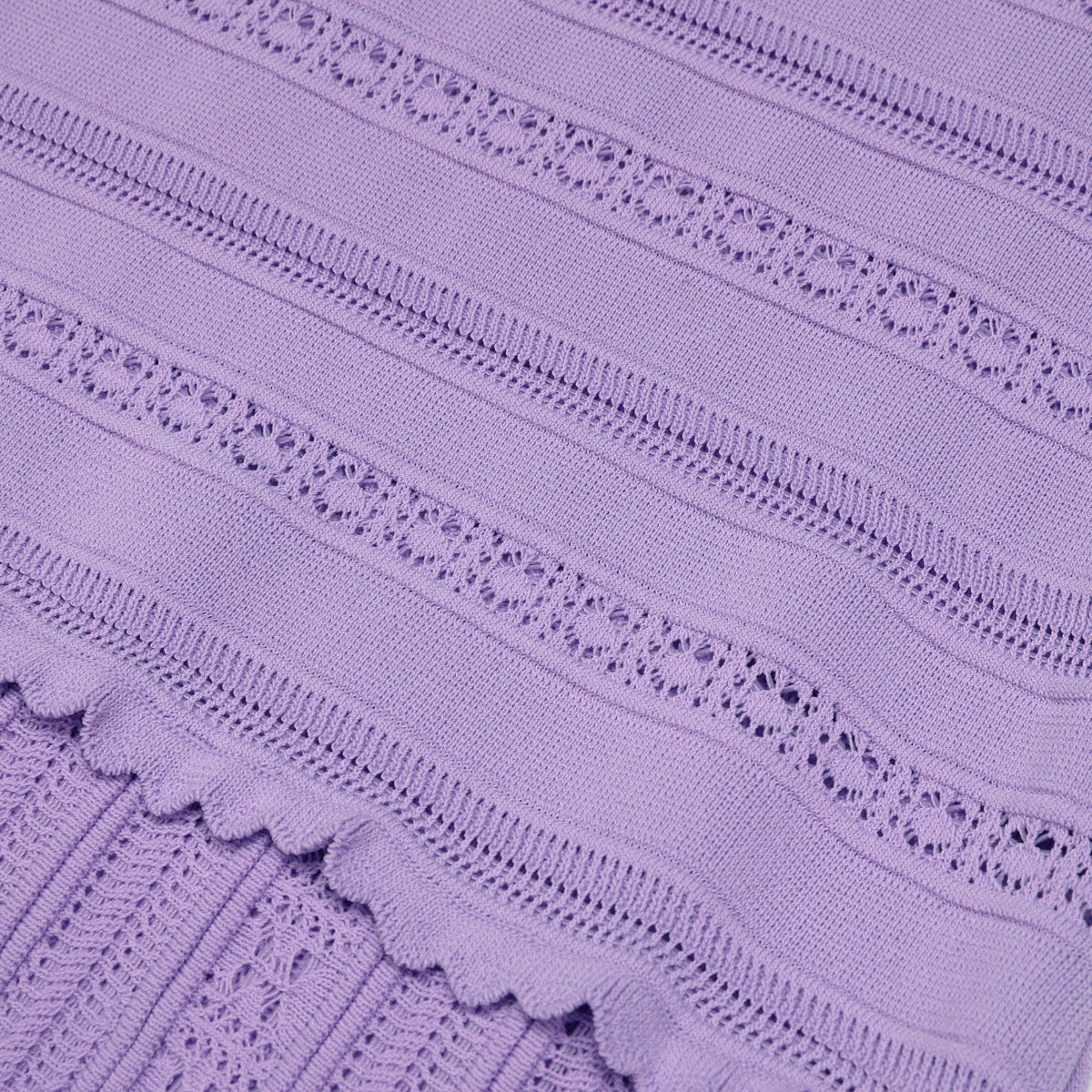 Kinsey Luxe Lavender Knit Cardigan & Midi Dress Set