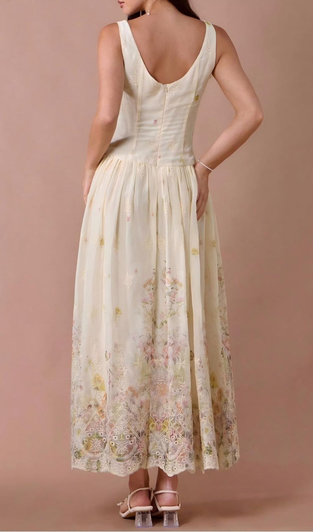 Lanai Sleeveless Printed Maxi Dress