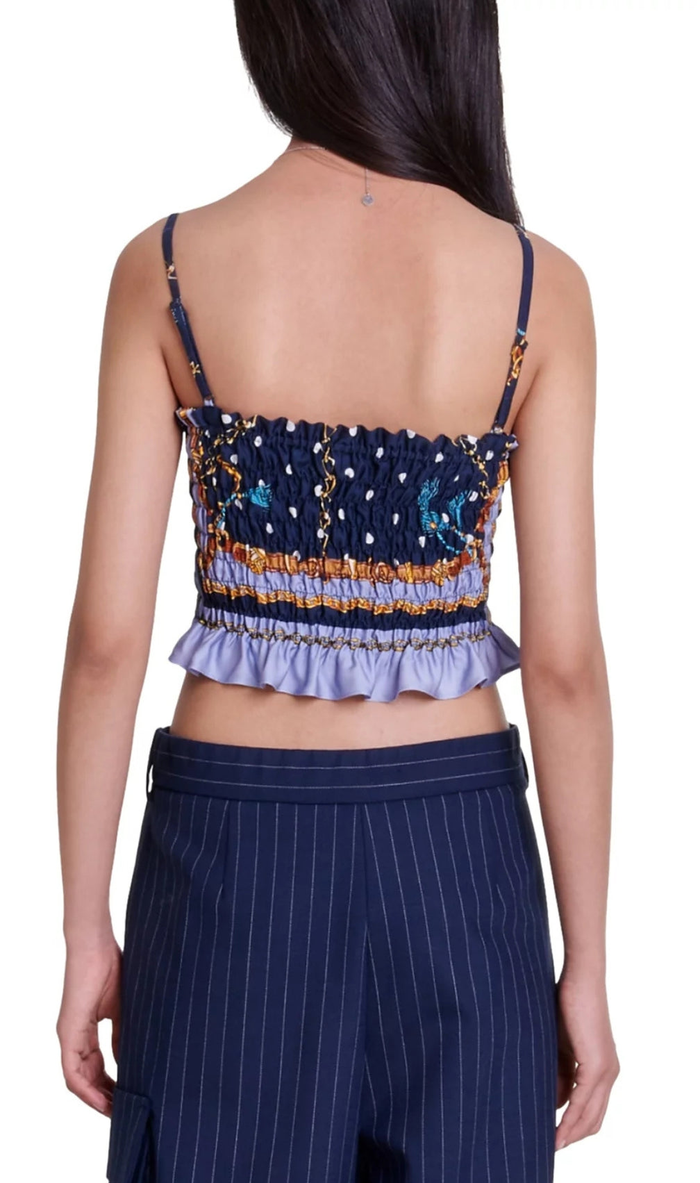 Lando Printed Crop Top