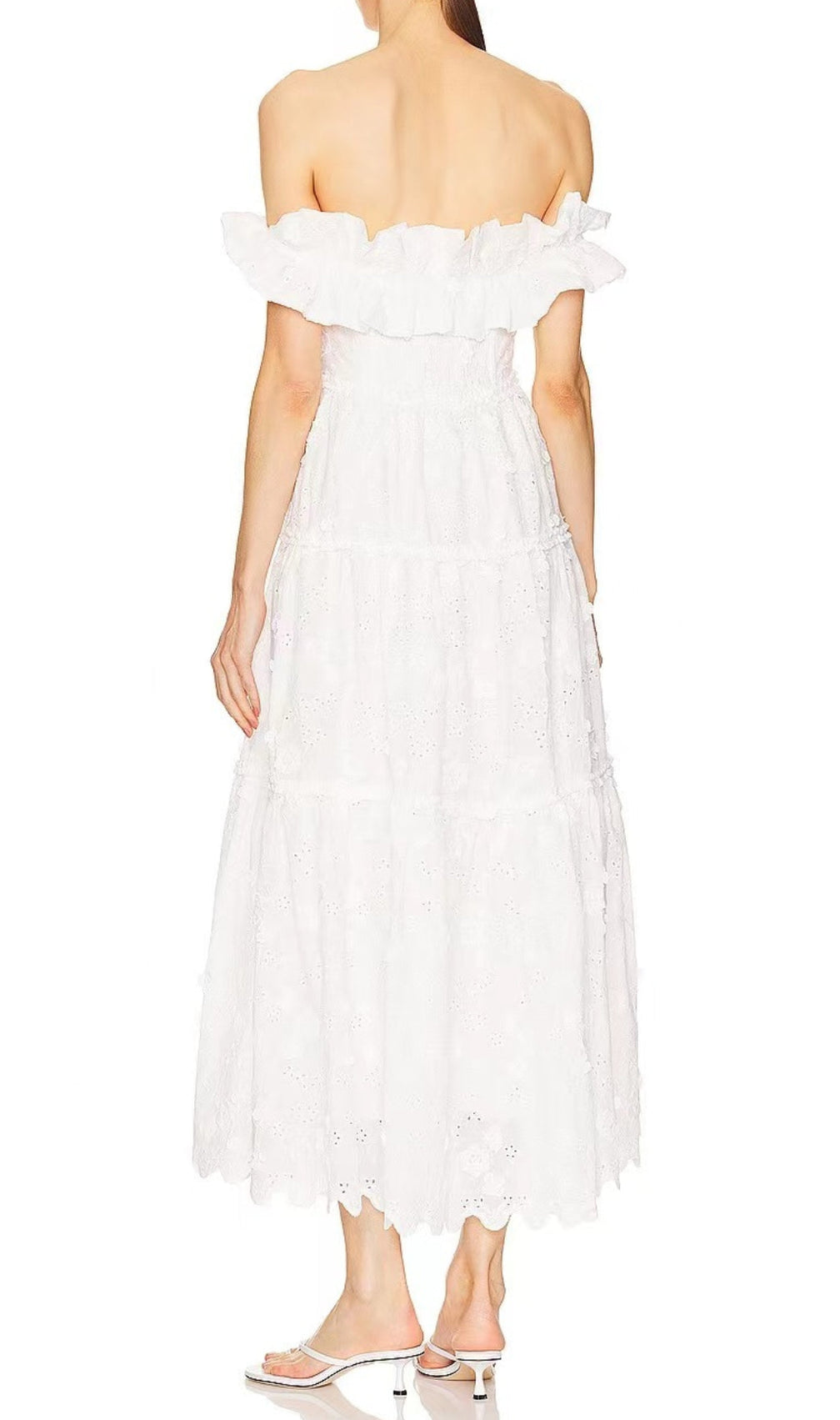 Auretta One Shoulder Midi Dress