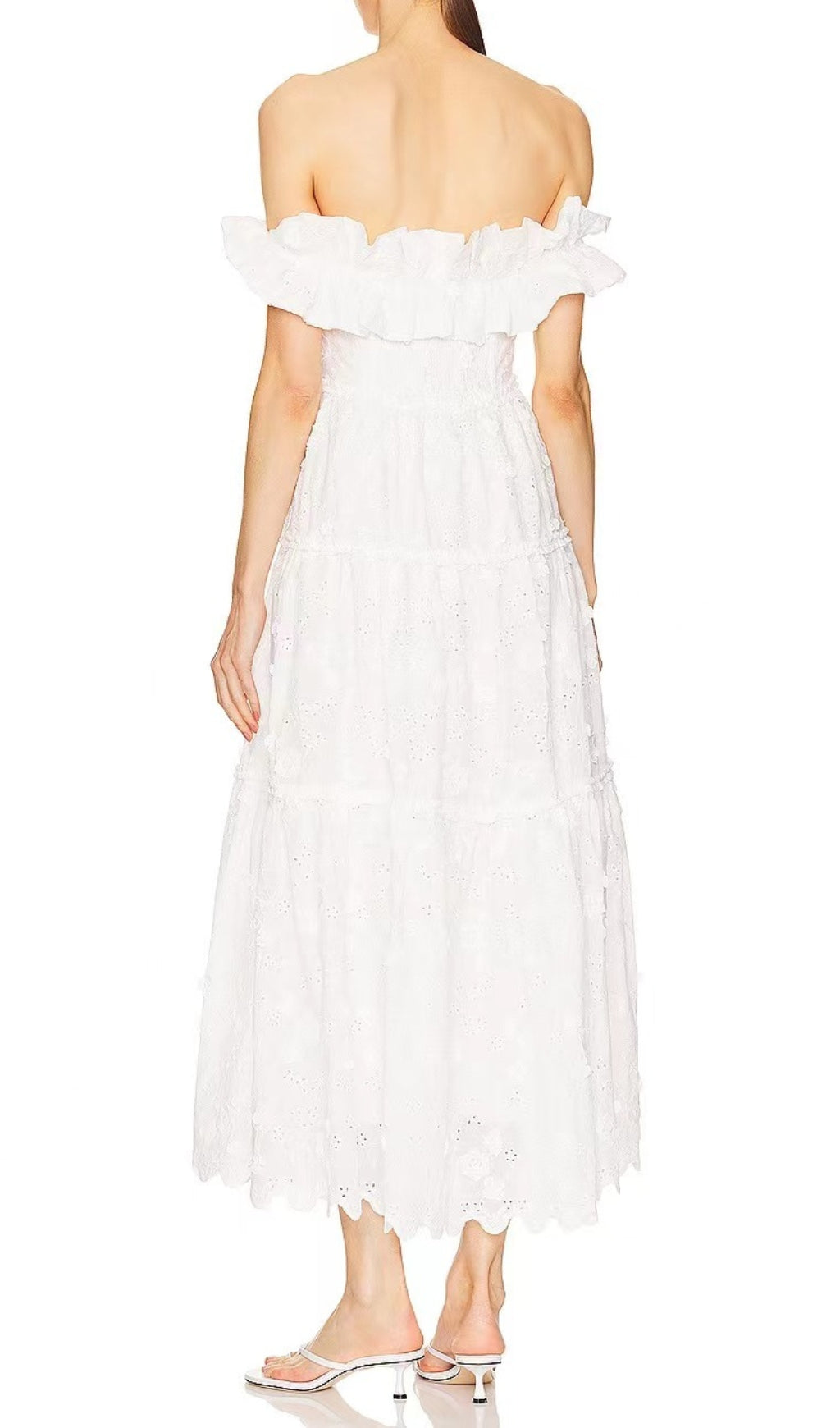 Auretta One Shoulder Midi Dress