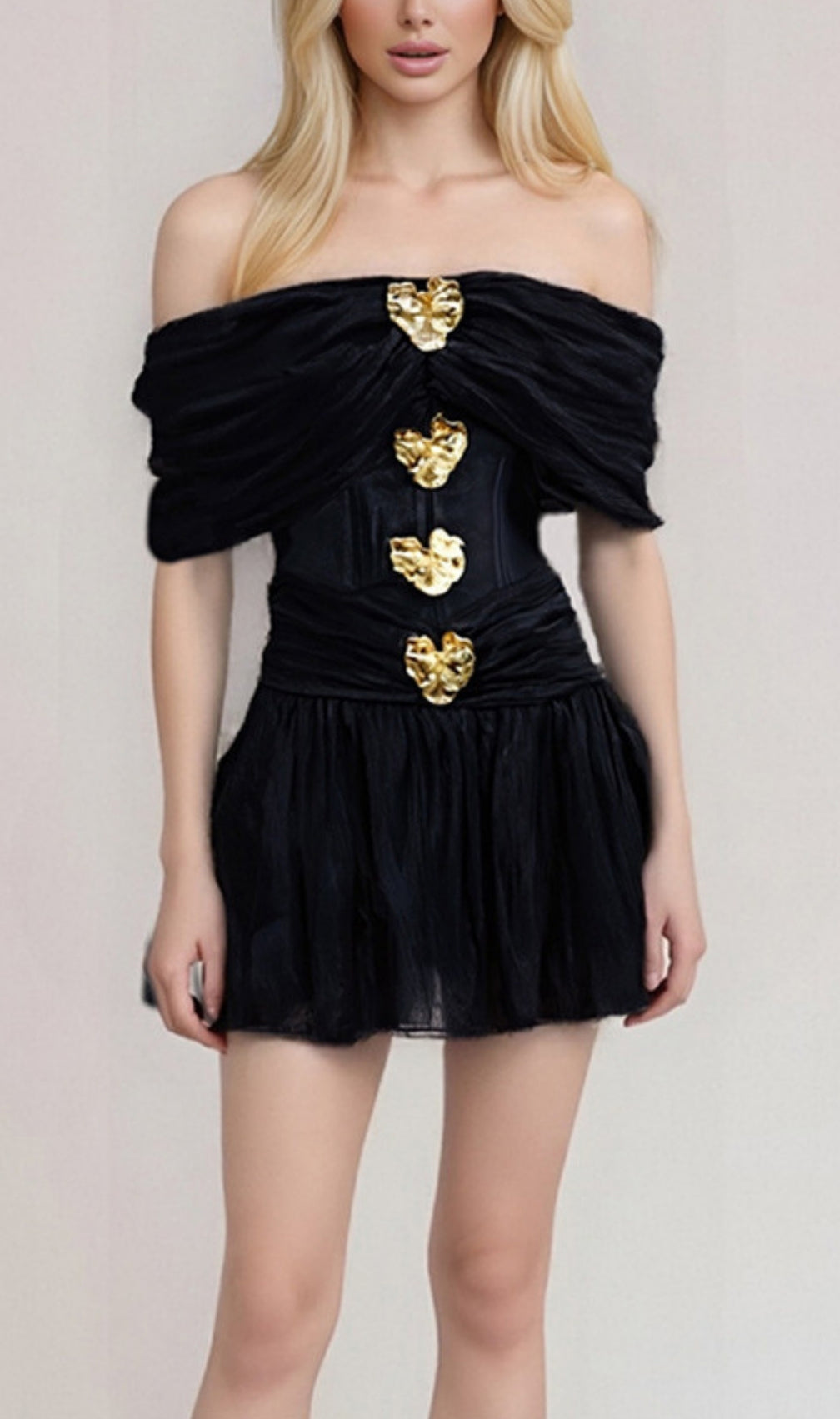 Eirwen Off-Shoulder Mini Dress