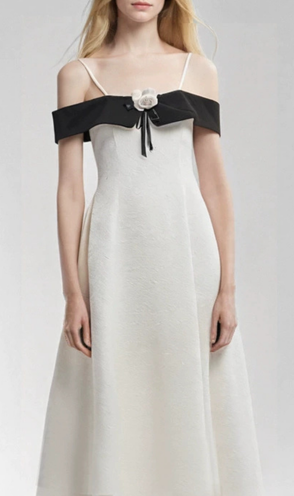 Gamma Flower Embellished Midi Dress